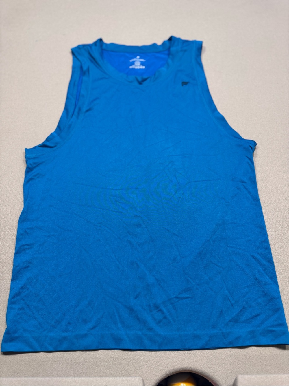 Fabletics Men's Blue Training Day Performance Tank Top
